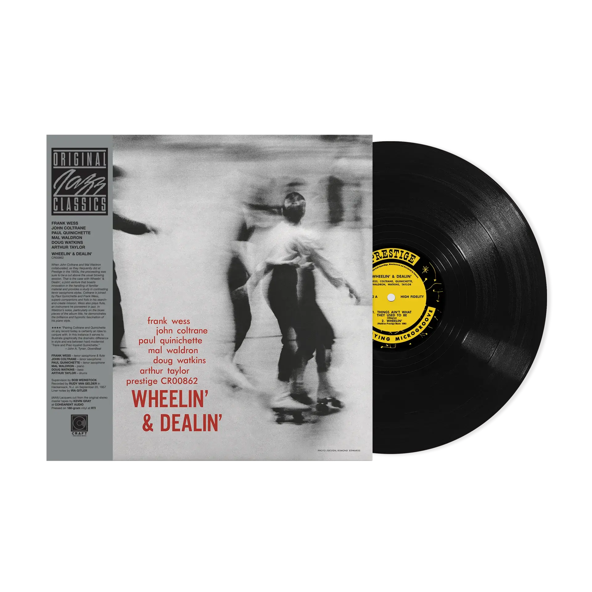 Jazz Frank Wess, John Coltrane & Paul Quinichette - Wheelin' And Dealin' (Original Jazz Classics Series 180g Analog Remaster) (August 22, 2025)