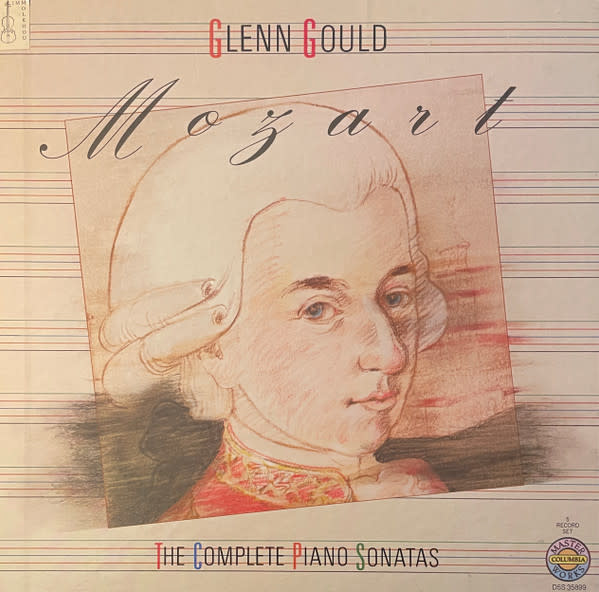 Classical Mozart, Glenn Gould - The Complete Piano Sonatas ('79 US 5LP Box Set) (VG+/VG+)