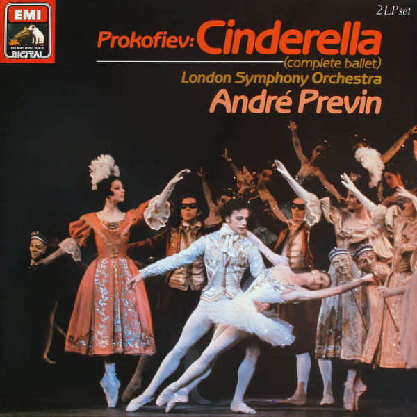 Classical Prokofiev, LSO Conducted By André Previn - Cinderella (Complete Ballet) ('83 UK) (VG++/VG+)