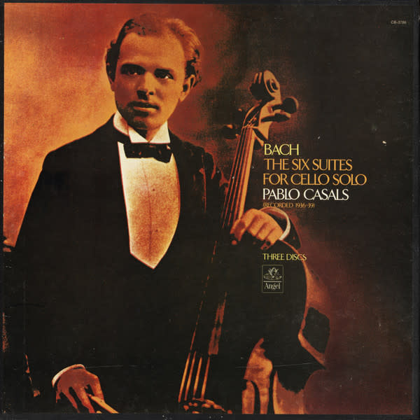 Classical Bach - Pablo Casals - The Six Suites For Cello Solo ('79 US 3LP Box Set) (VG+/VG+)