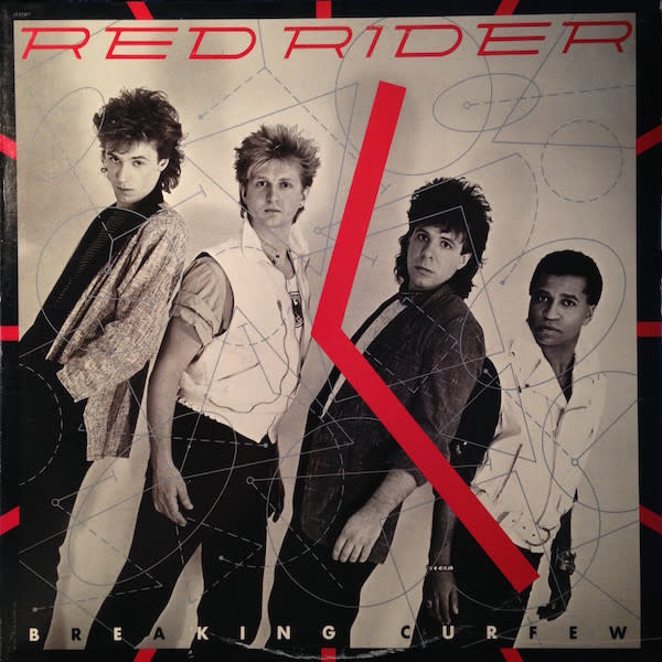 Rock/Pop Red Rider - Breaking Curfew (VG+/VG+, bit of wavy sleeve)