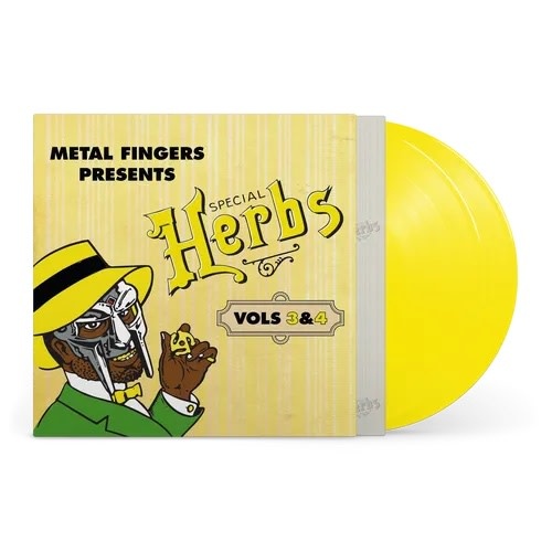 Hip Hop/Rap MF Doom - Metal Fingers Presents: Special Herbs Vol. 3 & 4 (Yellow Vinyl) (Sept. 5, 2025)
