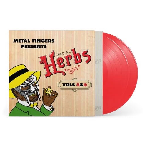 Hip Hop/Rap MF Doom - Metal Fingers Presents: Special Herbs Vol. 5 & 6 (Apple Red Vinyl) (Sept. 5, 2025)