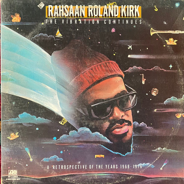 Jazz Rahsaan Roland Kirk - The Vibration Continues: A Retrospective Of The Years 1968-1976 ('78 US) (VG+/VG+, promo slice)