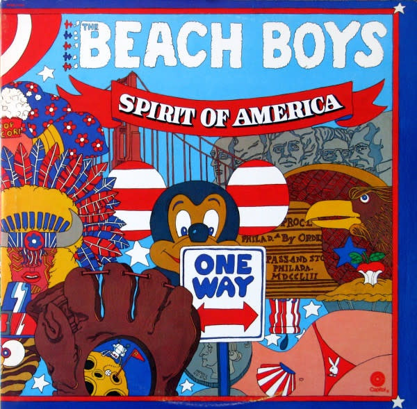 Rock/Pop The Beach Boys - Spirit Of America ('75 CA) (VG+/VG+)