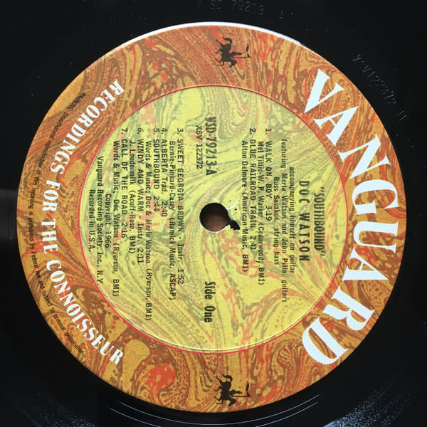 Folk/Country Doc Watson - Southbound ('76 US Reissue) (VG+/VG+)