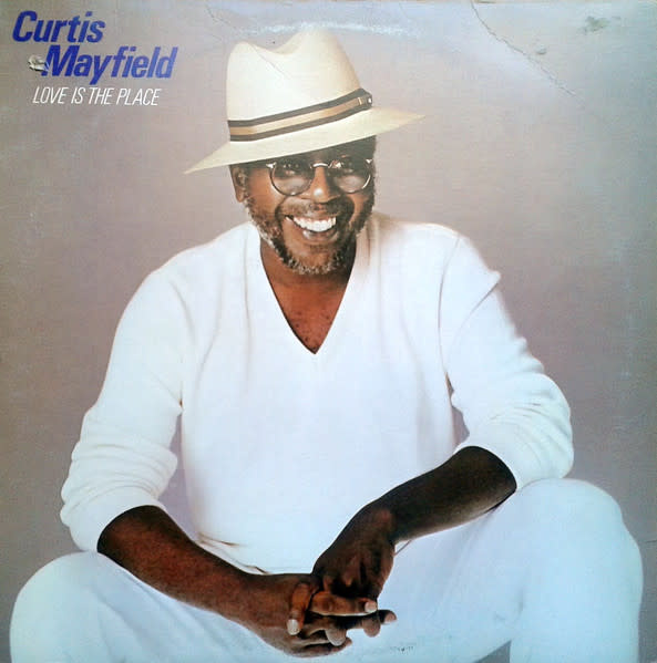 R&B/Soul/Funk Curtis Mayfield - Love Is The Place ('81 CA) (VG+/VG+, hole punch)
