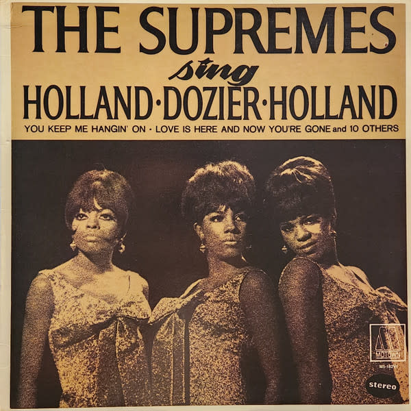 R&B/Soul/Funk The Supremes - Sing Holland-Dozier-Holland ('82 CA) (VG+/VG+)