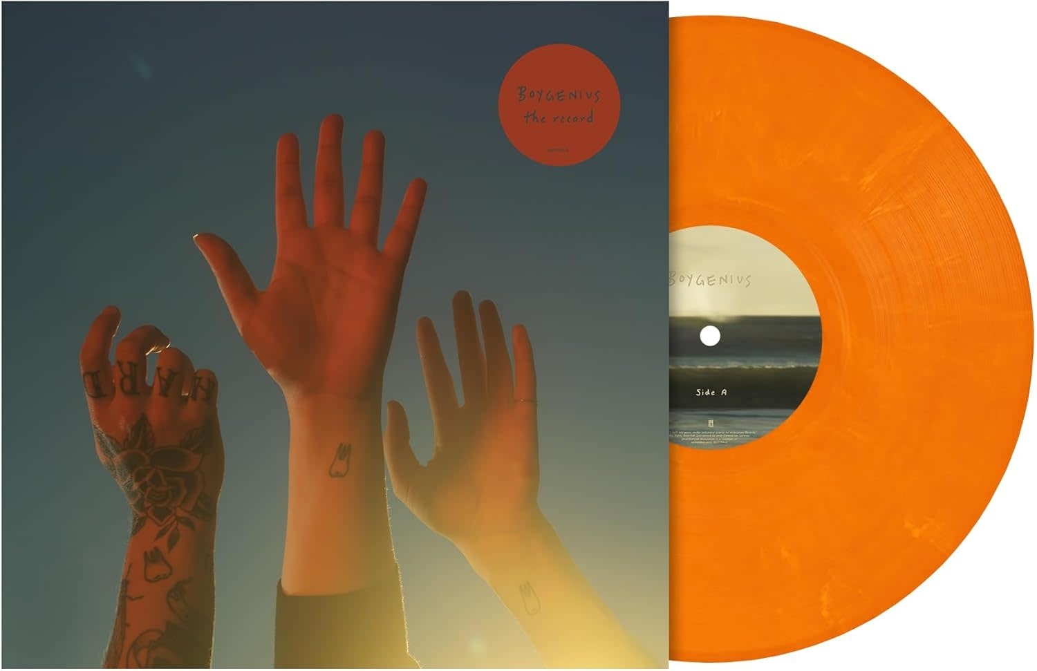 Rock/Pop Boygenius - The Record (Orange Swirl Vinyl)