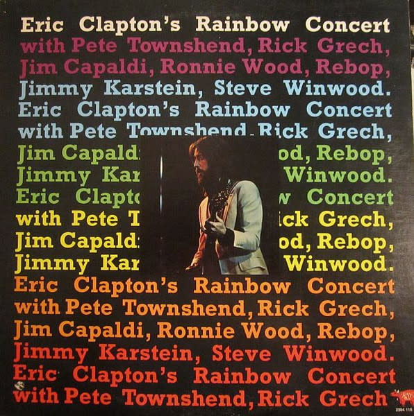 Rock/Pop Eric Clapton - Eric Clapton's Rainbow Concert ('73 CA) (VG+/VG+, creases)