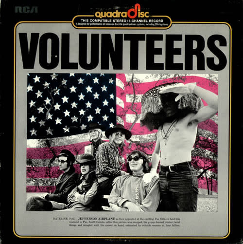 Rock/Pop Jefferson Airplane - Volunteers ('73 US Quad) (VG/VG)