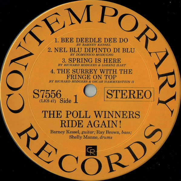 Jazz The Poll Winners - Ride Again! (US Reissue) (VG+/VG++)