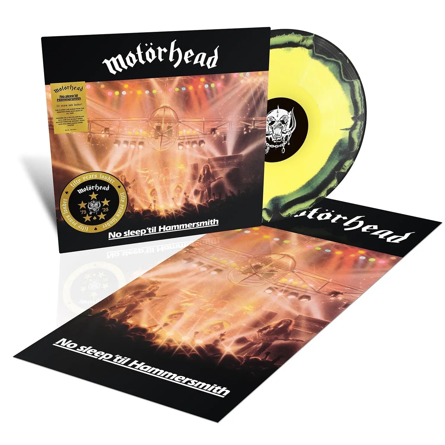 Metal Motörhead - No Sleep 'til Hammersmith (Coloured Vinyl) (August 29, 2025)