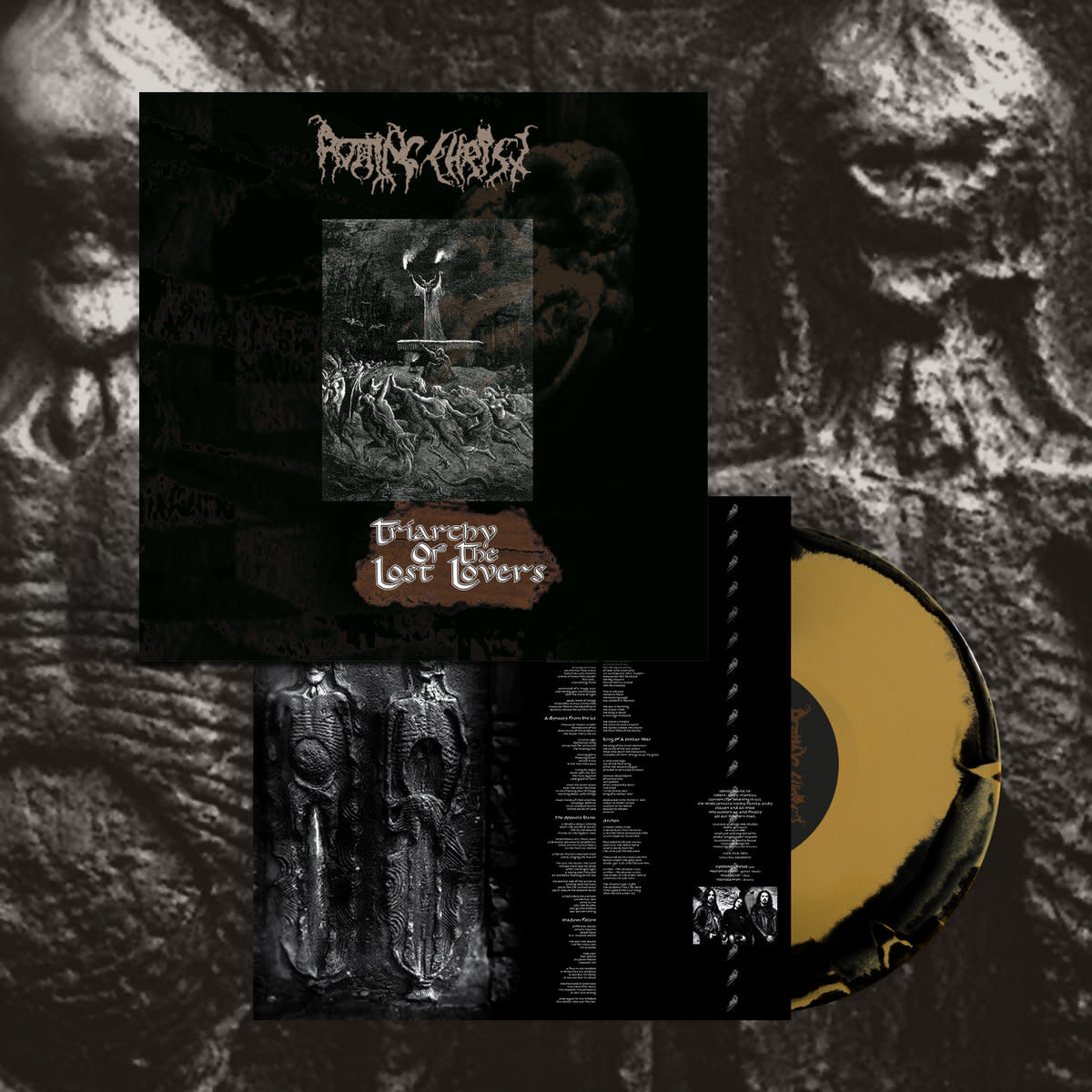 Metal Rotting Christ - Triarchy of the Lost Lovers (Gold/Black Swirl w/Poster + Bonus Tracks) (August 8, 2025)