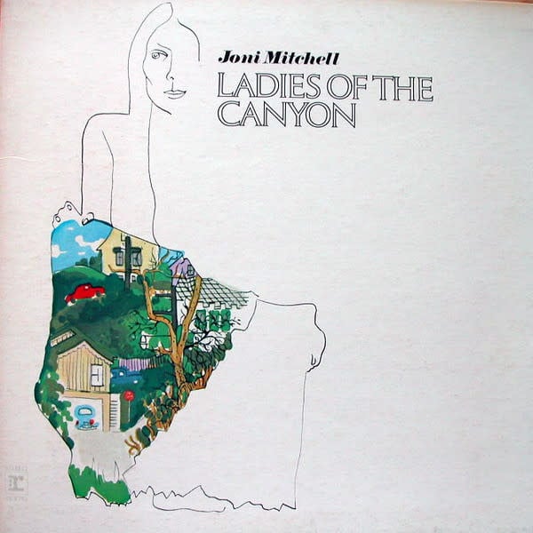Rock/Pop Joni Mitchell - Ladies Of The Canyon ('70s CA Gatefold Reissue) (VG+, light crackle/VG, spine-wear)