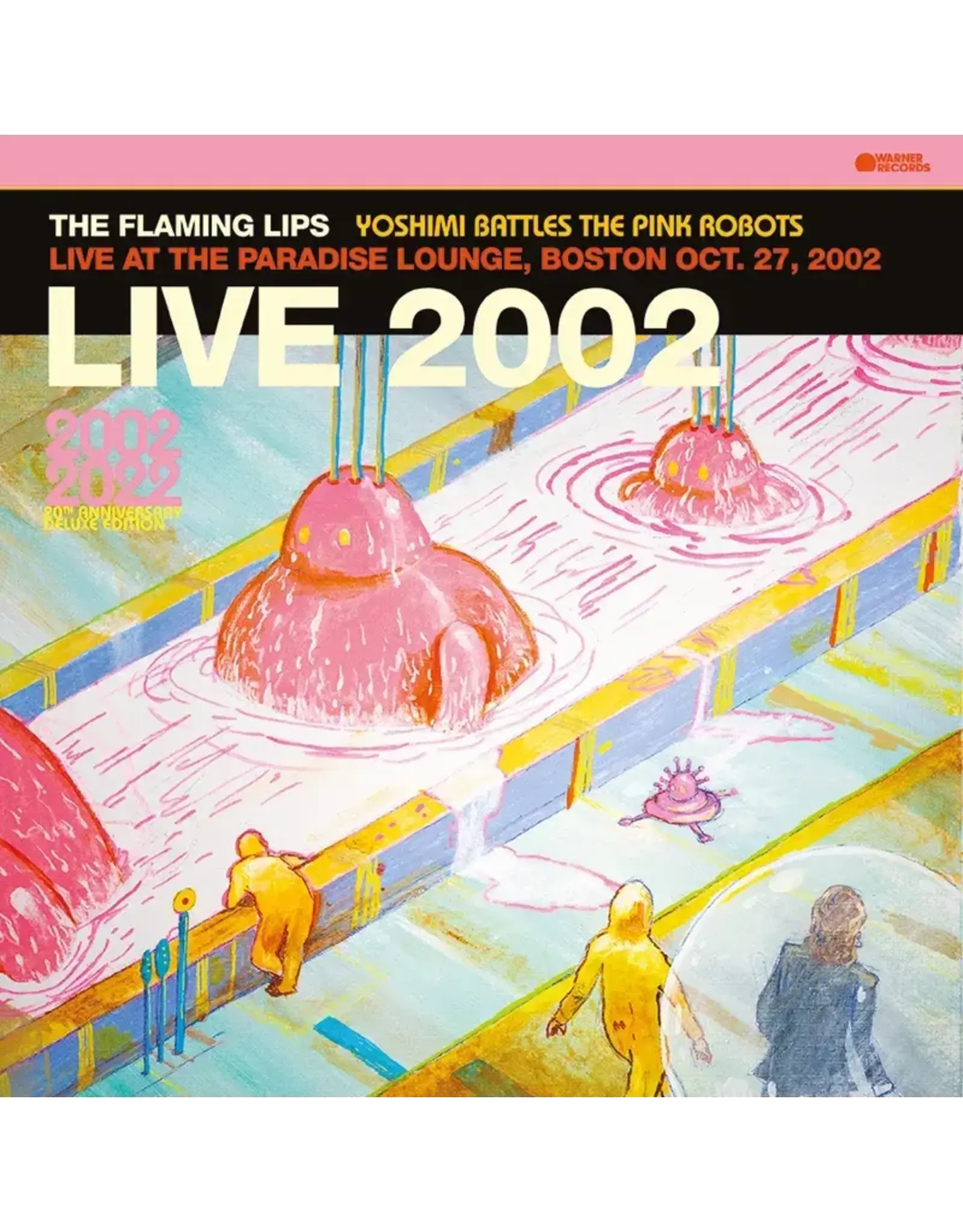 Rock/Pop Flaming Lips - Live 2002 (Paradise Lounge, Boston Oct. 27, 2002) (Pink Vinyl) (VG++/VG+)