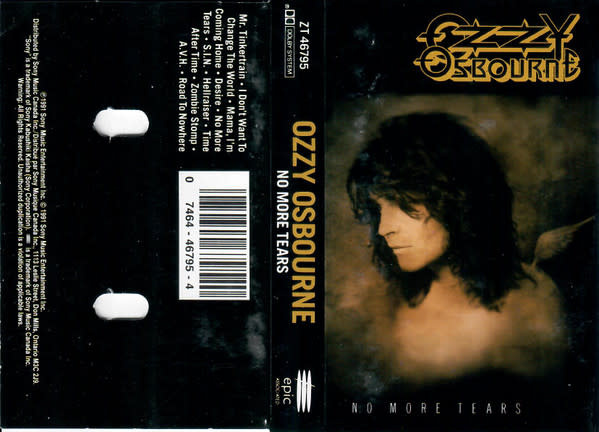 Metal Ozzy Osbourne - No More Tears