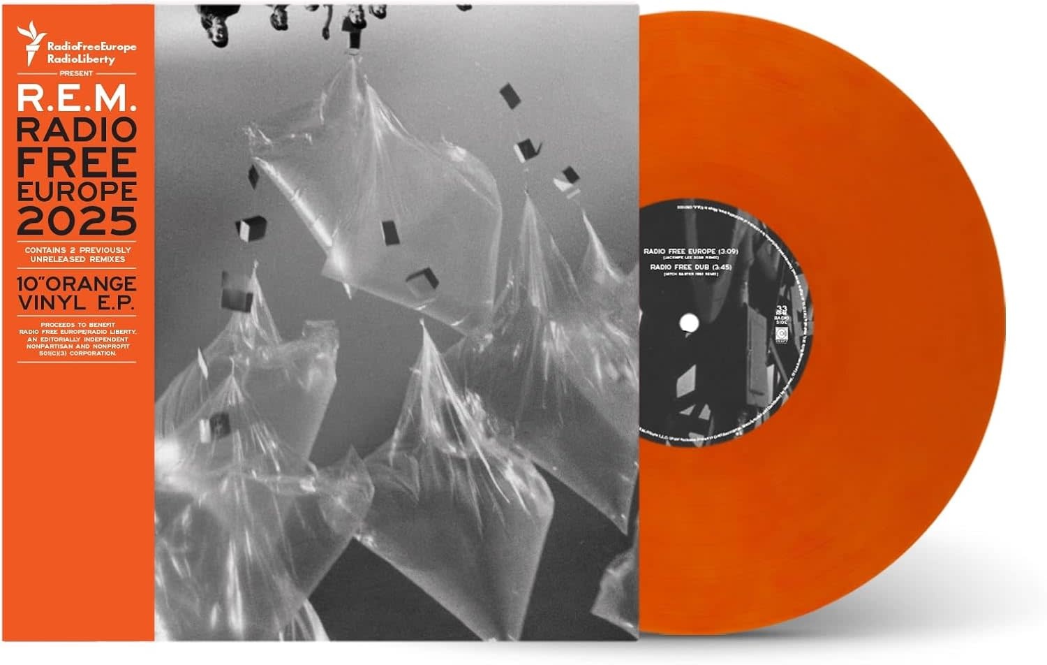 Rock/Pop R.E.M. - Radio Free Europe 2025 (Orange Vinyl 10") (Sept. 12, 2025)