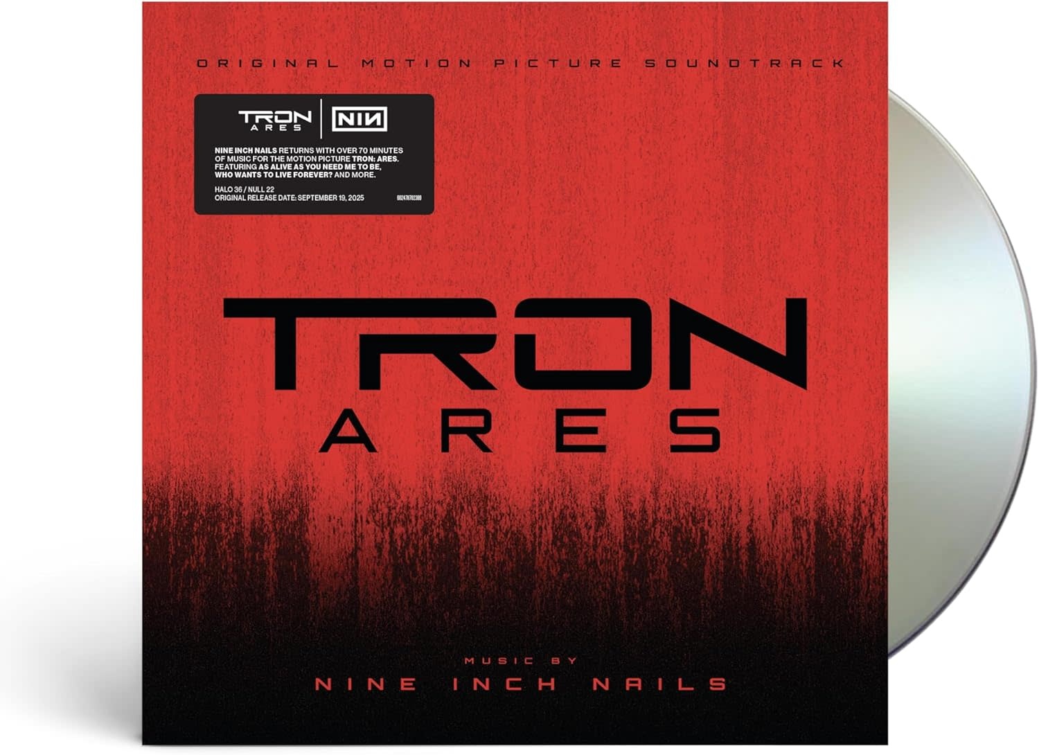 Soundtracks Nine Inch Nails - Tron: Ares (Soundtrack) (NEW CD) (Sept. 19, 2025)