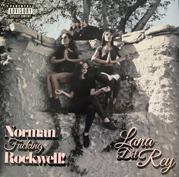 Rock/Pop Lana Del Rey - Norman Fucking Rockwell! (2019 Pink Vinyl Alternative Artwork) (VG+/VG, corner dent otherwise VG+)