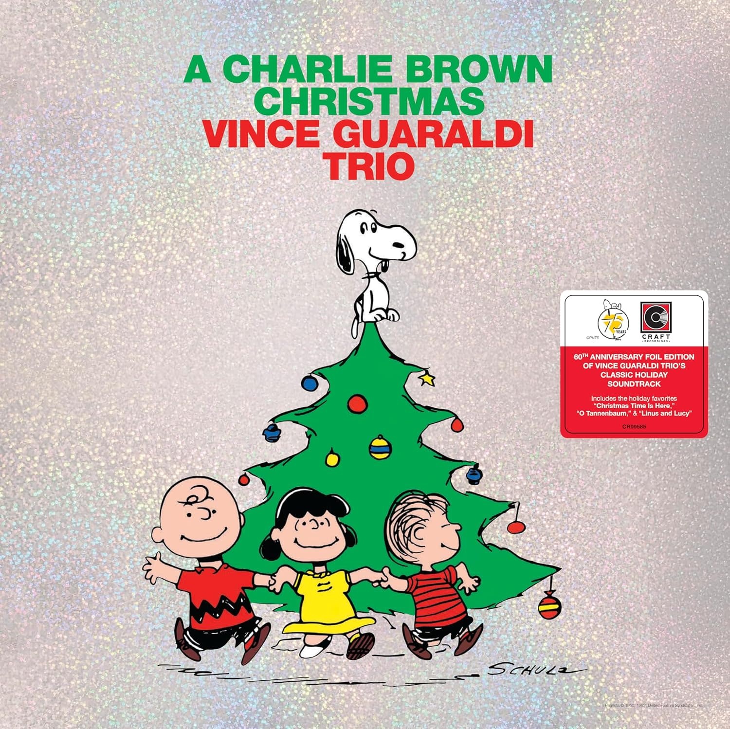 Christmas Vince Guaraldi Trio - A Charlie Brown Christmas (60th Ann. Foil Edition)