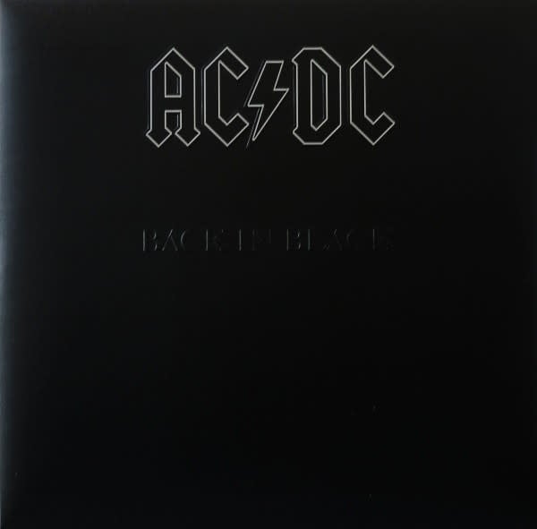 Rock/Pop AC/DC - Back In Black (EU 180g Reissue) (VG+/VG++)