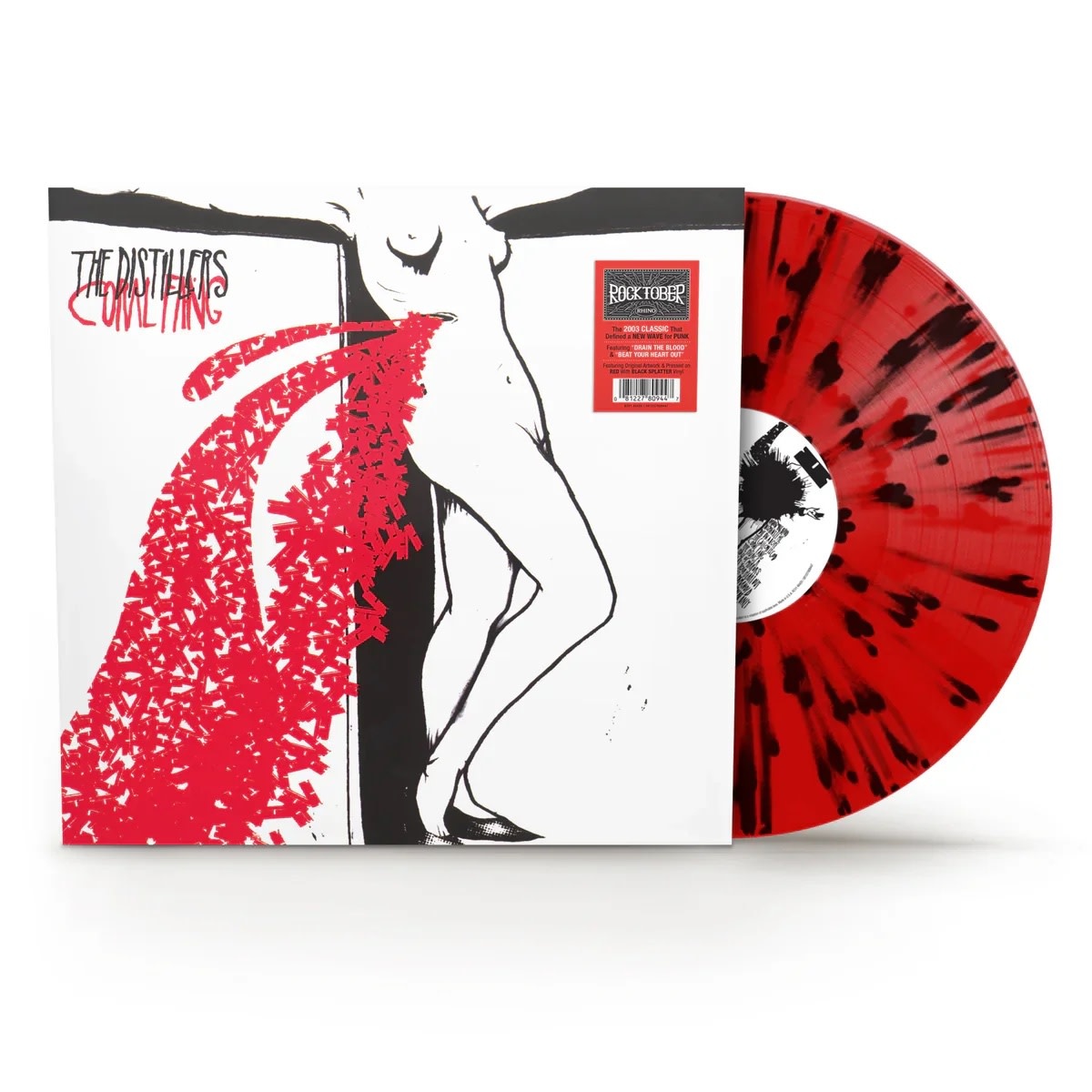 Rock/Pop The Distillers - Coral Fang (Red & Black Splatter) (Oct. 3, 2025)