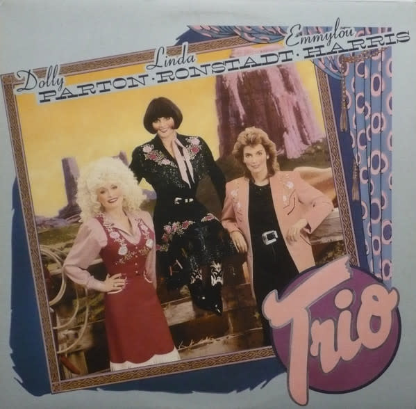 Folk/Country Dolly Parton, Linda Ronstadt & Emmylou Harris - Trio ('87 CA Columbia House) (VG/VG+)