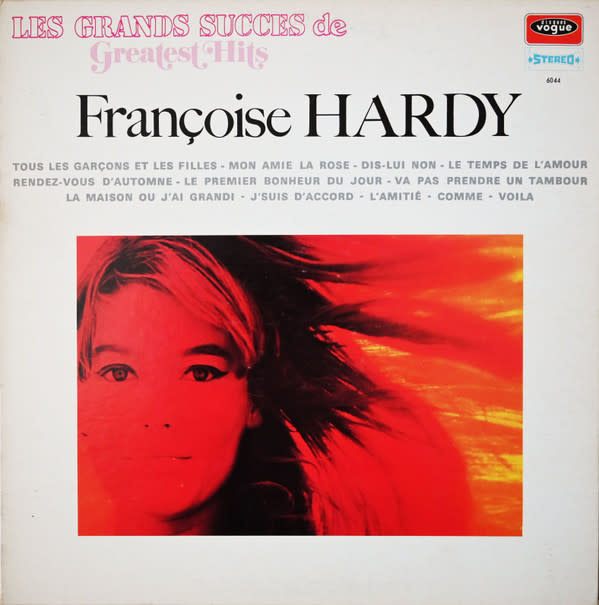 Rock/Pop Françoise Hardy - Les Grands Succès De Françoise Hardy - Greatest Hits ('70 CA) (VG/VG, small tear on cover otherwise VG+)