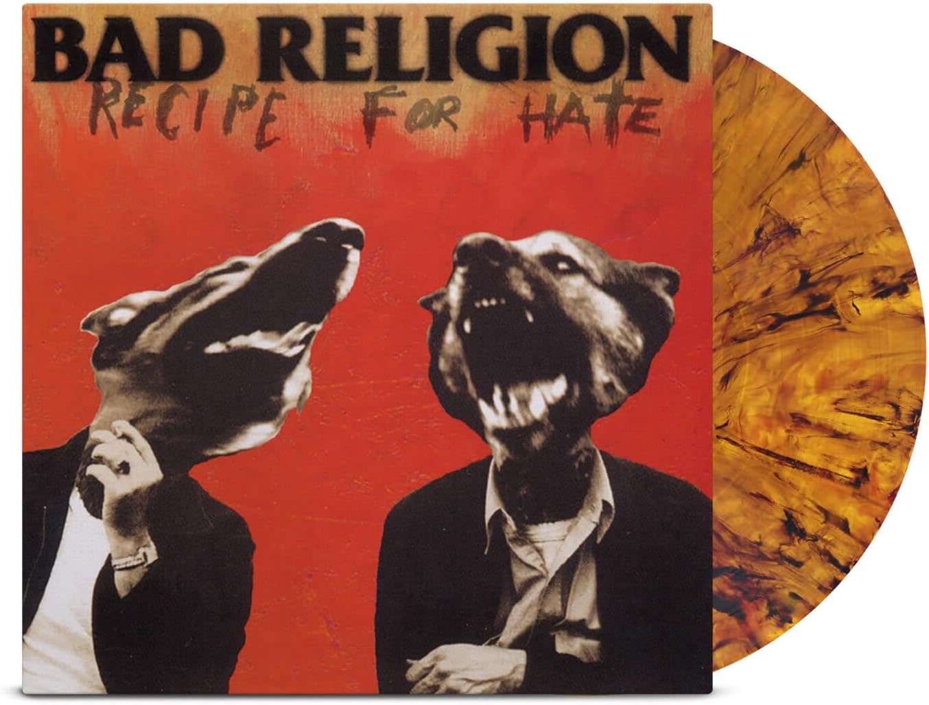Punk/Hardcore Bad Religion - Recipe For Hate (30th Ann. Ed. Tigers Eye Translucent Vinyl)
