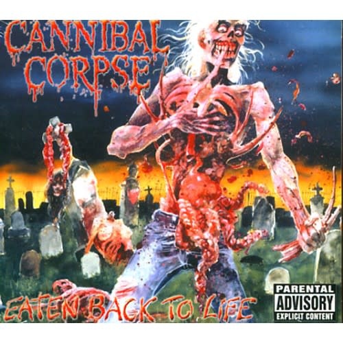 Metal Cannibal Corpse - Eaten Back To Life (NEW CD)