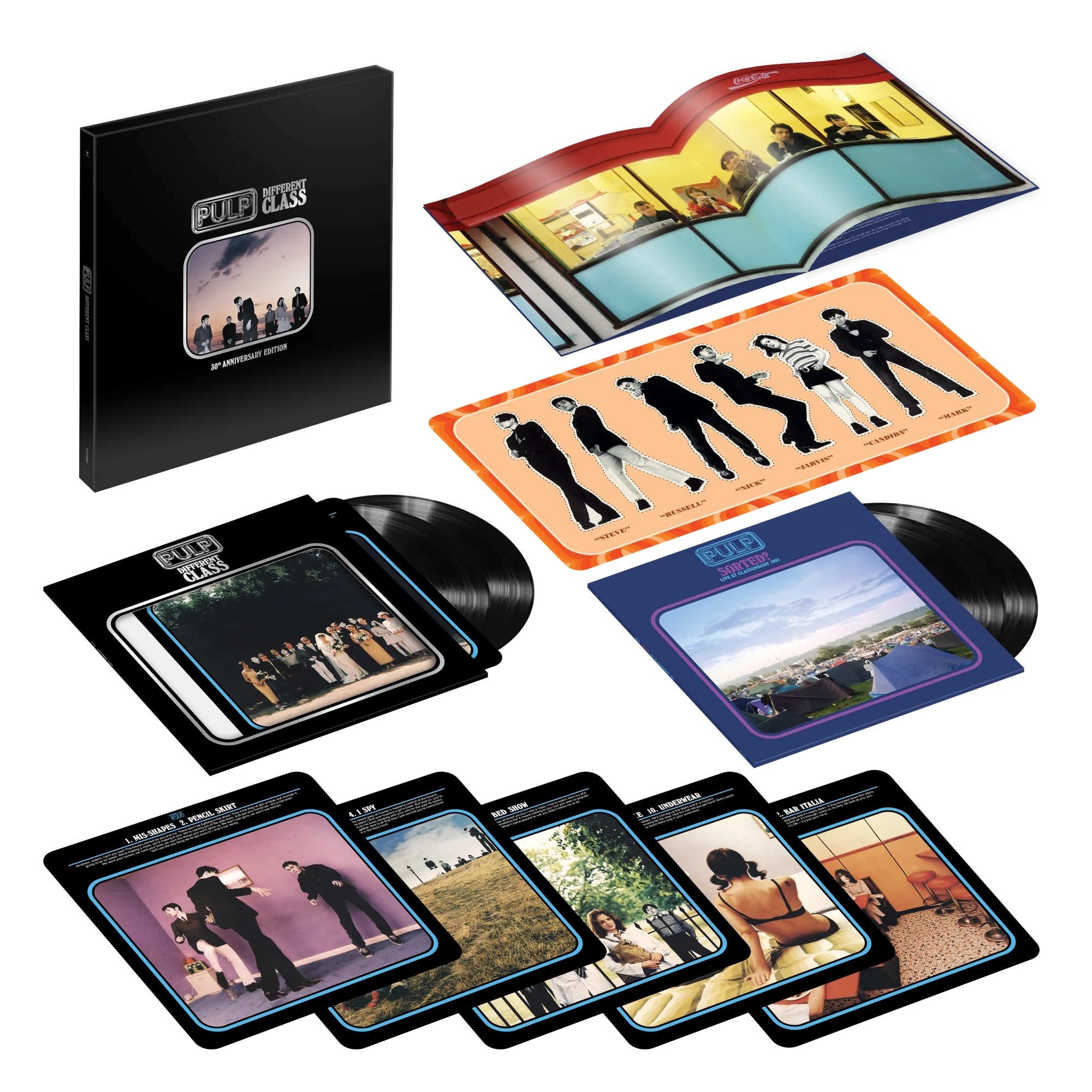 Rock/Pop Pulp - Different Class 30 (4LP Deluxe Edition) (Oct. 24, 2025)