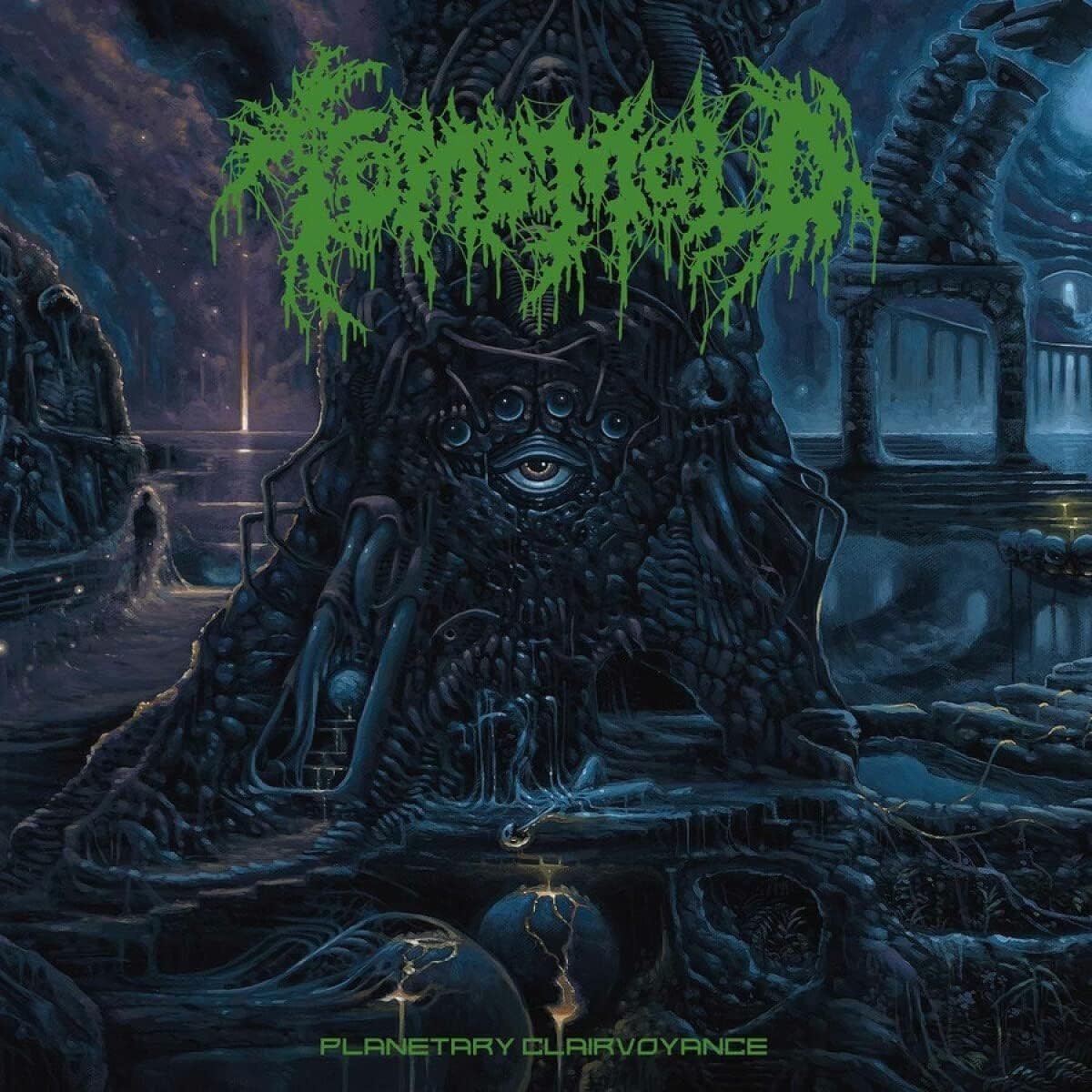 Metal Tomb Mold - Planetary Clairvoyance (Bioluminescence Coloured Vinyl)