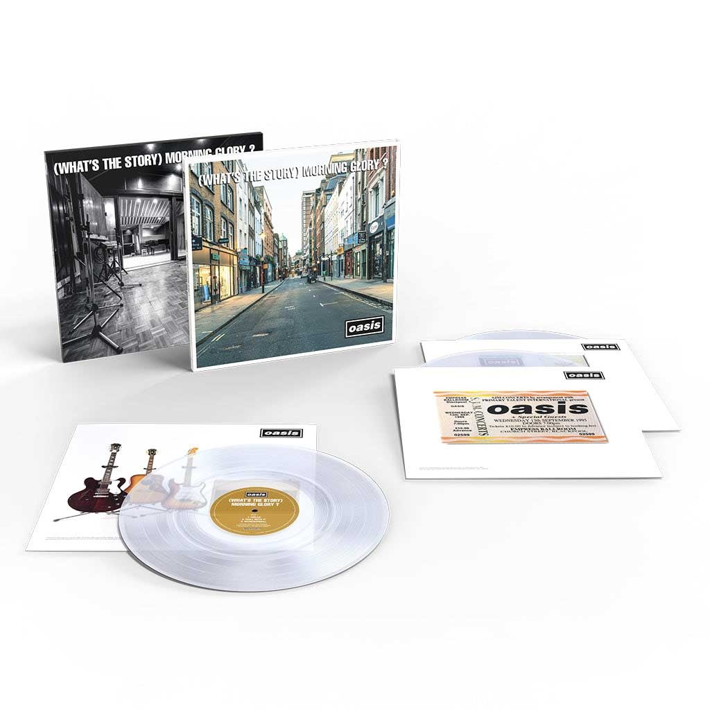 Rock/Pop Oasis - (What's The Story) Morning Glory? (30th Anniversary 3LP Clear Vinyl Deluxe Edition) (Oct. 3, 2025)
