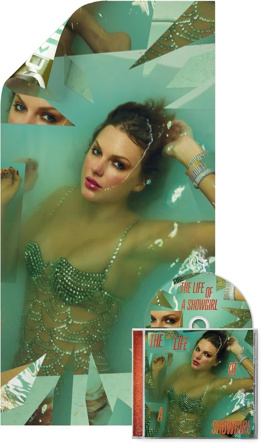 Rock/Pop Taylor Swift - The Life Of A Showgirl (NEW CD w/Poster) (Oct. 3, 2025)