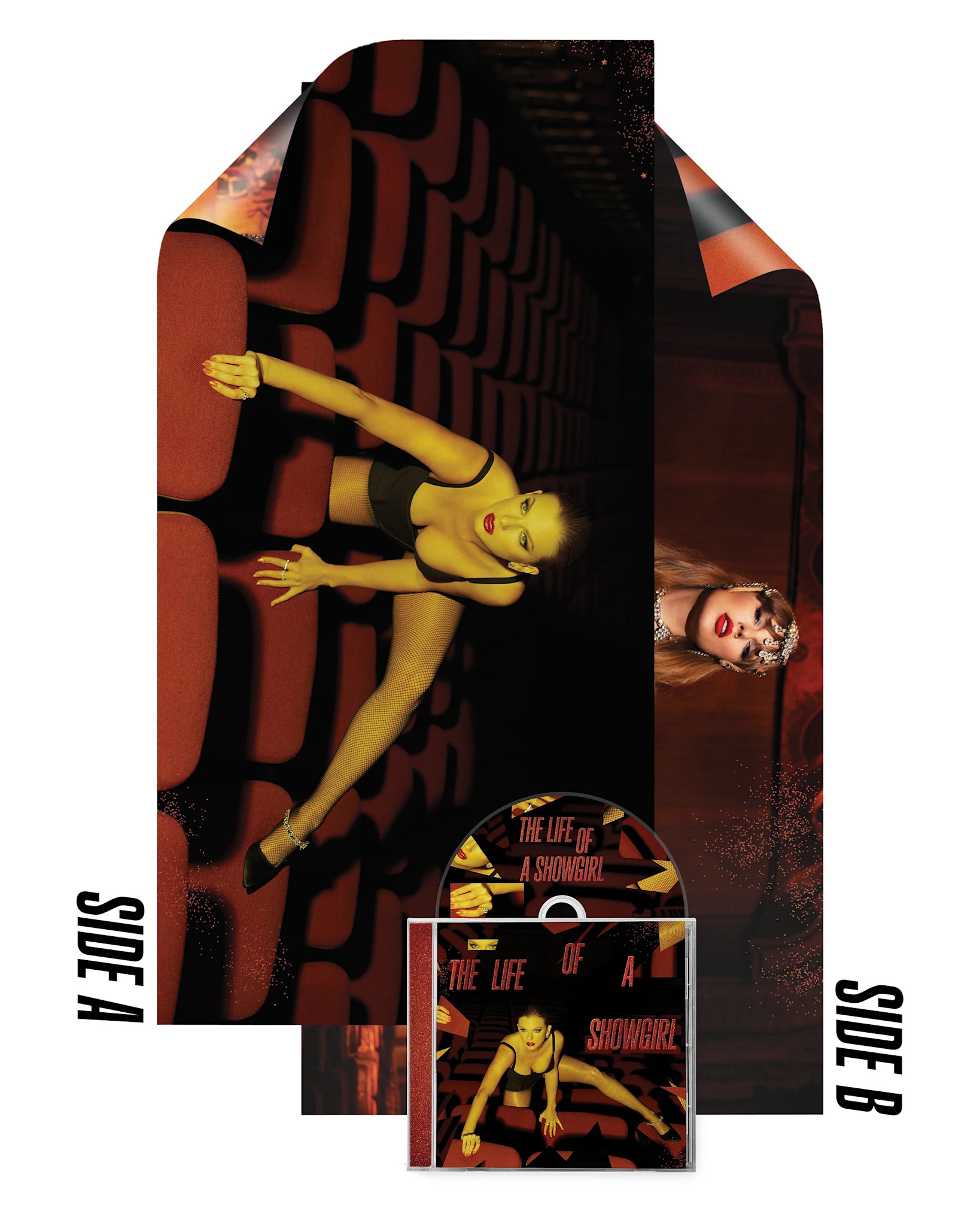 Rock/Pop Taylor Swift - The Life Of A Showgirl: It’s Frightening Edition Indie Exclusive (NEW CD w/Poster) (Oct. 3, 2025)