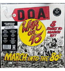Punk/Hardcore D.O.A. - War On 45 (40th Ann. Yellow Vinyl w/Booklet + Bonus Tracks)