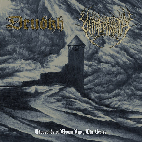 Metal Drudkh / Winterfylleth - Thousands Of Moons Ago / The Gates (2014 Numbered Dark Blue Vinyl) (VG+/VG+)
