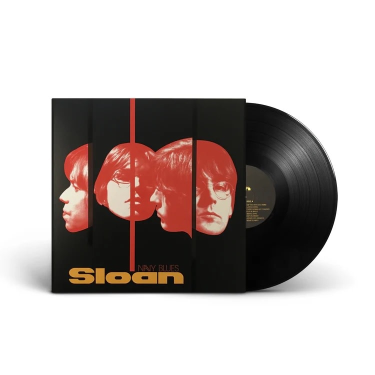 Rock/Pop Sloan - Navy Blues (Tip-On Sleeve, Gatefold)