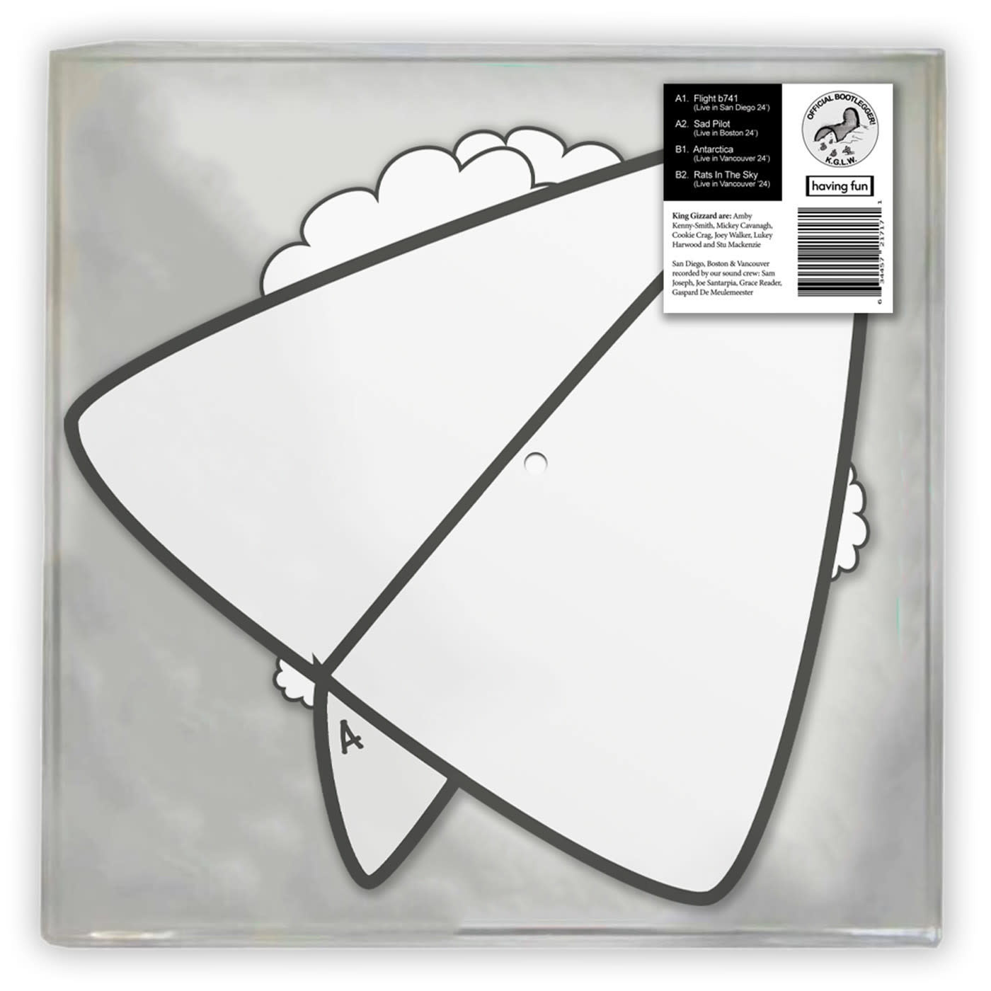 Rock/Pop King Gizzard & The Lizard Wizard - Live In '24 (Paper Airplane Picture Disc) (RSD BF - Nov. 28, 2025)