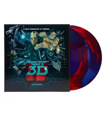 Soundtracks Harry Manfredini - Friday The 13th Part 3 (Original Motion Picture Score) (Waxwork Metallic Red & Blue Swirl + 3-D Lenticular Cover)