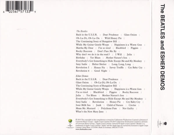 Rock/Pop The Beatles - The Beatles And Esher Demos (USED 3CD)