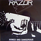 Metal Razor - Armed And Dangerous ('84 CA with Insert) (VG+, some light surface noise/clicks in quiet parts/VG+)