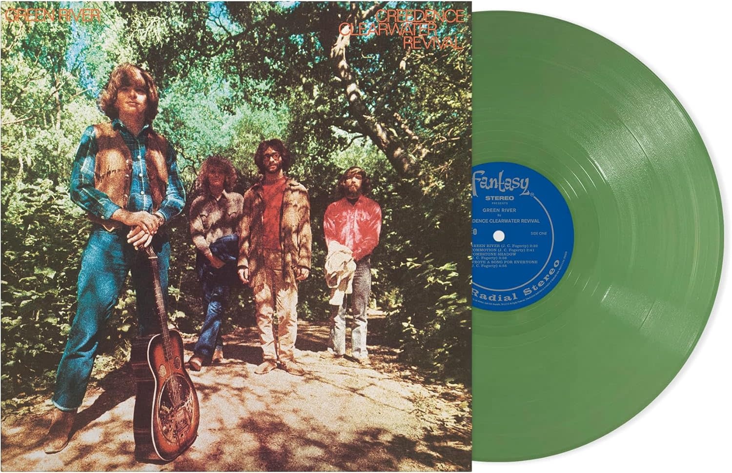 Rock/Pop Creedence Clearwater Revival - Green River (Spring Green Vinyl)