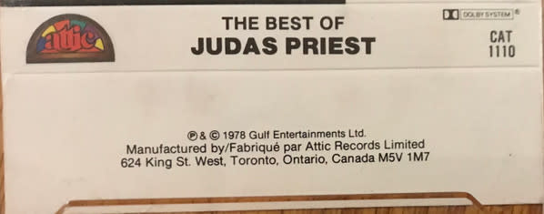 Metal Judas Priest - The Best Of