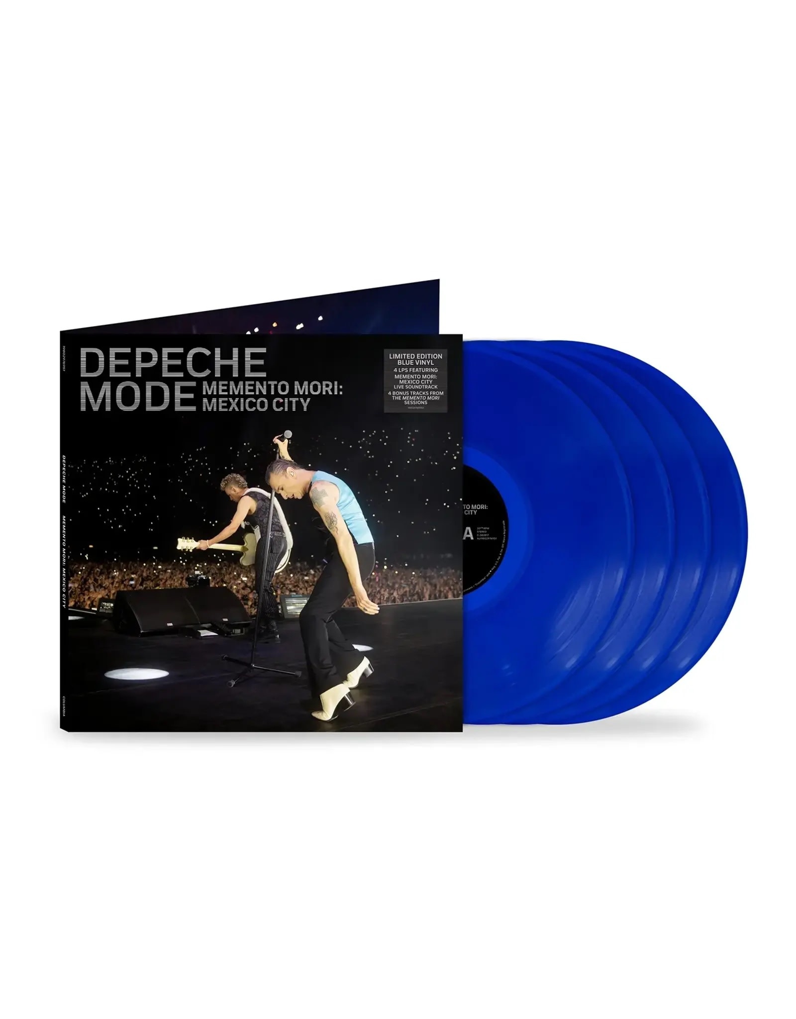 Rock/Pop Depeche Mode - Memento Mori: Mexico City (4LP Translucent Blue Vinyl) (Dec. 5, 2025)