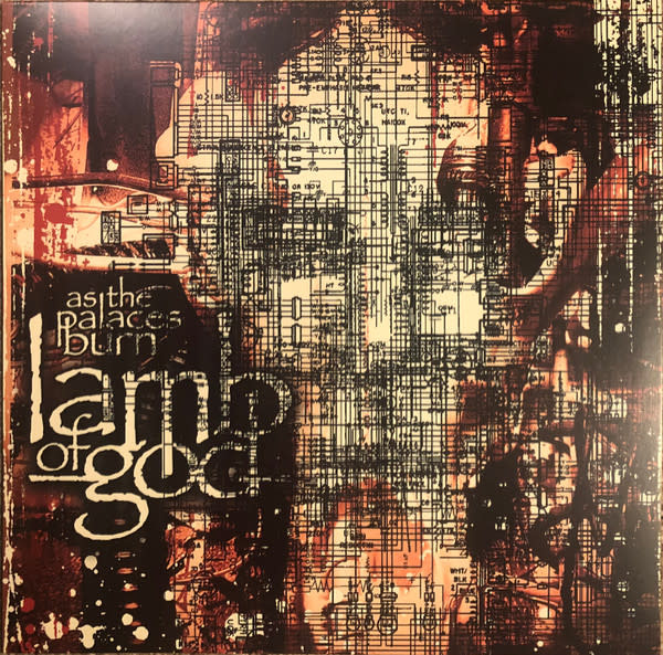 Metal Lamb Of God - As The Palaces Burn (2021 Red w/Blue & White Splatter) (NM/NM)