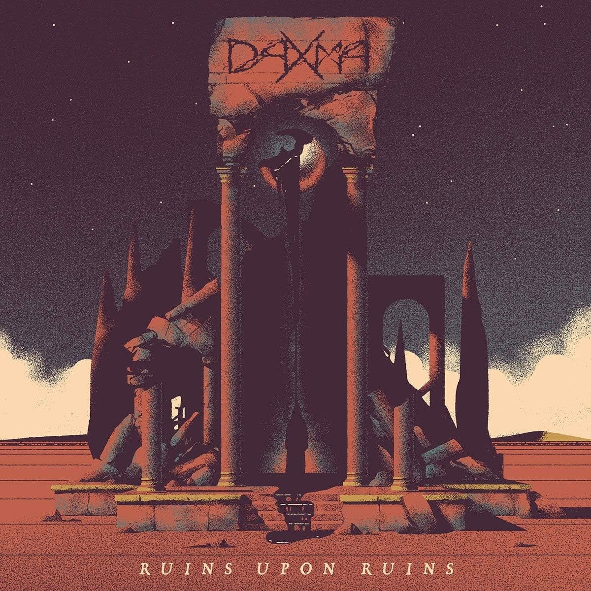 Rock/Pop Daxma - Ruins Upon Ruins (Blue Vinyl) (NM/VG+)