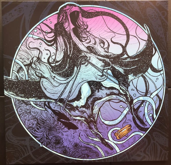 Metal Cambrian - Mobular (White/Blue Splatter) (VG++/NM)