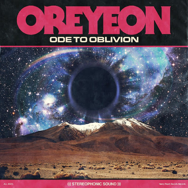 Rock/Pop Oreyeon - Ode To Oblivion (Transparent w/Red/Pink/Blue/Black Splatter) (NM/VG+)